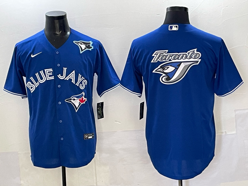 Men Toronto Blue Jays blank Blue Game 2025 Nike MLB Jersey style 004->toronto blue jays->MLB Jersey